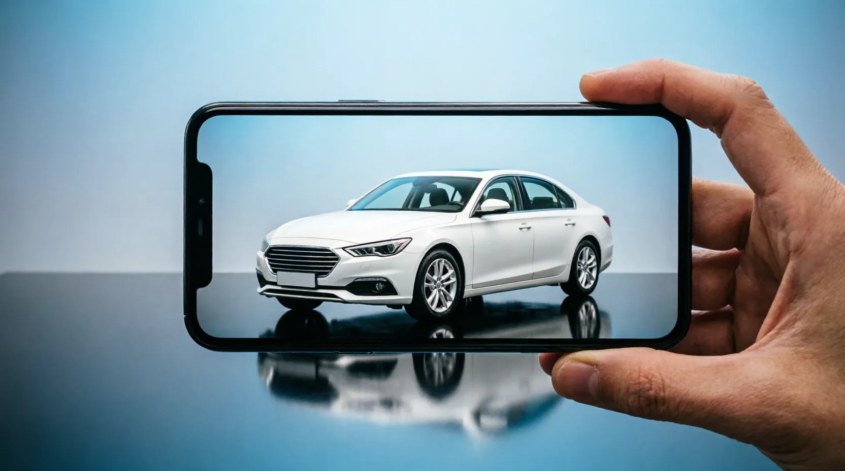 Fotografisanje automobila telefonom za oglas